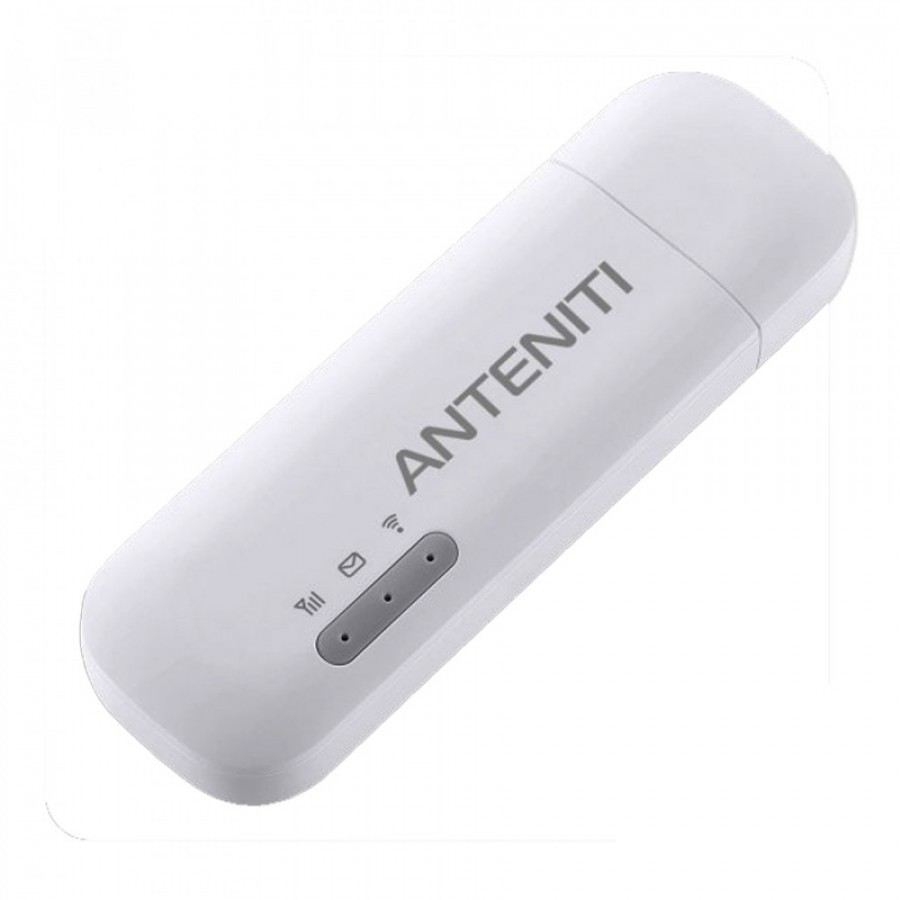 Комплект для 4G интернета 4G USB модем ANTENITI 8372 Wi-Fi + Антенна панельная "МА" MIMO усиление 19 dbi (900-2700 МГц)